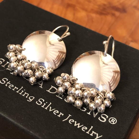 Rare Vintage Silpada Sterling Silver Cha-Cha Earrings W0886 - Picture 8 of 8